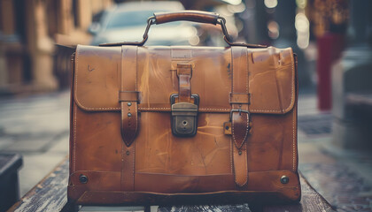 Picture a briefcase symbolizing professionalism and business attire ar7 4 v6 0 Generative AI