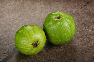 Fresh ripe green Guava fruit