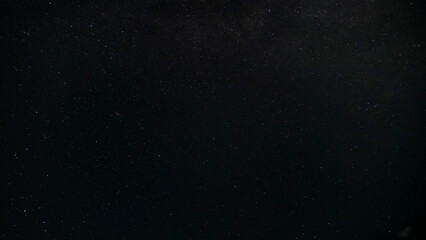 dark night sky and stars, space as background