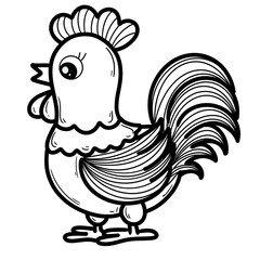 animal line drawings