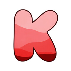 Red letter K