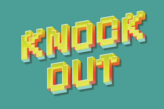 Game Over Text Effect