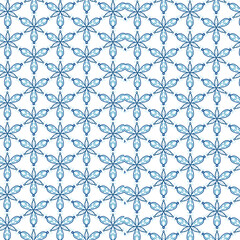 seamless pattern with snowflakes