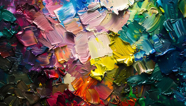 Imagine a palette representing creativity and artistic expression ar7 4 v6 0 Generative AI