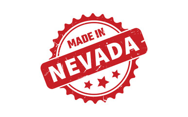 Made In Nevada Rubber Stamp