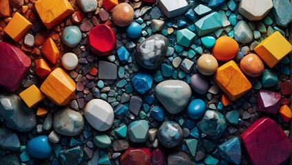 Marble stones abstract background - obrazy, fototapety, plakaty