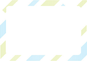 爽やかな斜めのストライプ模様の背景イメージ