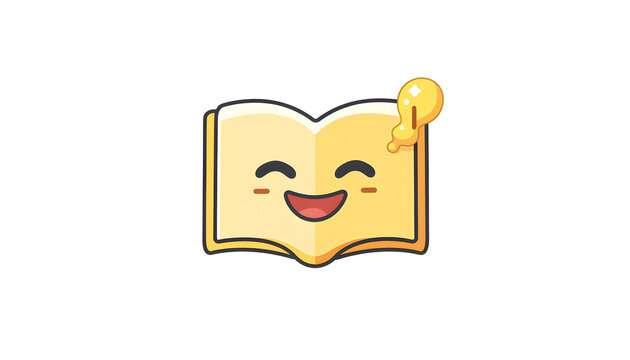 Imagine a book emoji representing education and learning ar7 4 v6 0 Generative AI