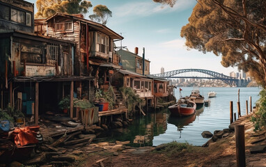 Obraz premium Somewhere in sydney