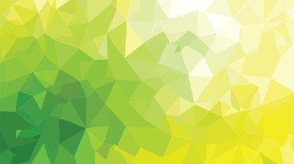 Light Green Yellow vector abstract polygonal template