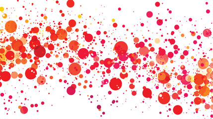 Light Red vector backdrop with circles