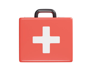 Aid kill icon 3d render illustration
