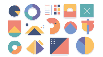 Simple geometric layouts. Useful for presentations 