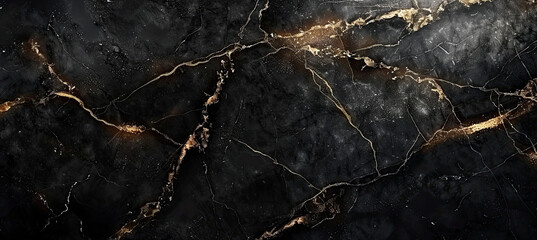 Black marble textured background. Abstract design 