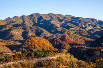 The Great Wall in autumn