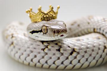 great white snake