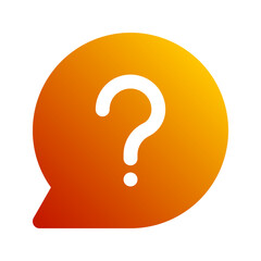 faq gradient icon