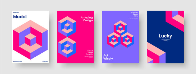 Geometric Brochure Layout. Creative Banner Template. Modern Poster Design. Business Presentation. Flyer. Background. Book Cover. Report. Handbill. Magazine. Pamphlet. Newsletter. Catalog. Notebook