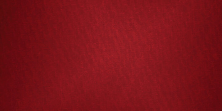 Red texture fabric background natural linen texture. Red texture fabric cloth textile background. Fabric background Close up texture of natural weave line  with stripes background.