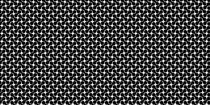 Abstract background black metaballs. Metaballs Seamless Pattern geometric wallpaper vector design.	
