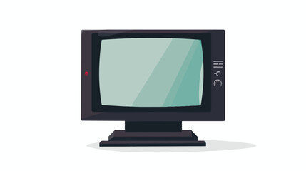 Tv icon. Monitor sign vector Flat vector isolated on