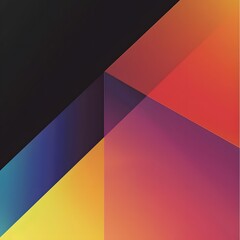 Fototapeta premium A colorful rectangle with a smooth horizontal gradient, creating a visually appealing image.
