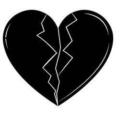 heart vector, black heart silhouette vector illustration,icon,svg,love characters,Holiday t shirt,Hand drawn trendy Vector illustration,love on black background