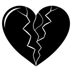 heart vector, black heart silhouette vector illustration,icon,svg,love characters,Holiday t shirt,Hand drawn trendy Vector illustration,love on black background