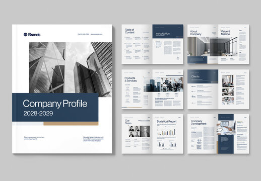 Company Profile Brochure Template