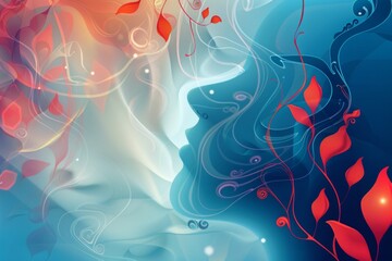 abstract background for National Stop Snoring Week