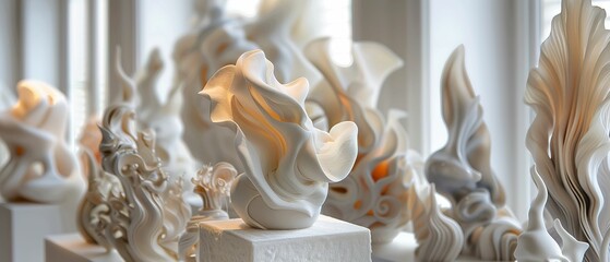 Enchanting Sculptures Soft Velvet Touch
