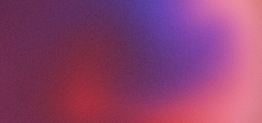 Pink purple red blue black , a spray texture color gradient shine bright light and glow , grainy noise grungy empty space rough abstract retro vibe background template