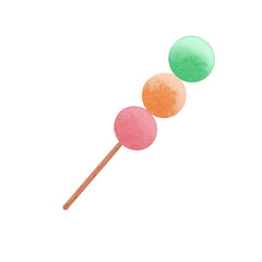 lollipop isolated