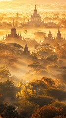 sunrise over the river