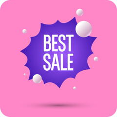 An image to advertise the sale. Poster for advertising discounts. Vector graphics. - 779535507