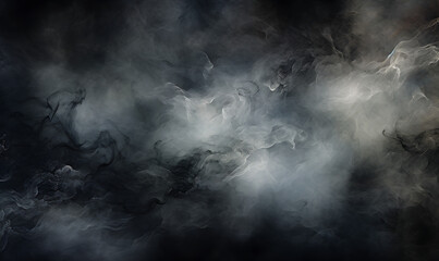 Mystical Smoke and Textured Backdrop, Generative AI