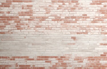 Old vintage dirty brick wall with peeling plaster background texture. AI generative