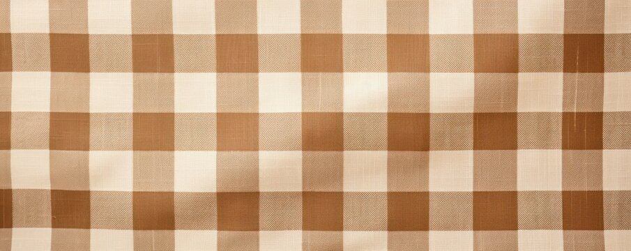 tan dark natural cotton linen texture background banner panorama silk satin curtain pattern with copy space for photo text or product