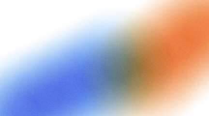 Orange blue black , color gradient rough abstract background shine bright light and glow template empty space , grainy noise grungy texture on transparent background cutout