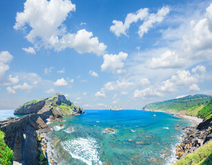 Obraz premium San Juan de Gaztelugatxe island, Pais Vasco Spain