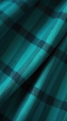 turquoise dark natural cotton linen textile texture background banner panorama silk satin curtain pattern with copy space for photo text or product