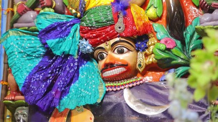 Hindu god hanumanji 4k video , Salangpur hanumanji 4k video ,hanumanji 4k video , Hindu God Kashtabhanjan Dev Sarangpur