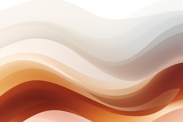 Brown gray white gradient abstract curve wave wavy line background for creative project or design backdrop background - obrazy, fototapety, plakaty