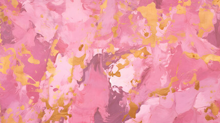 Artistic pink gold print camouflage abstract graphic poster web page PPT background