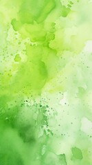 Fototapeta na wymiar Green watercolor light background natural paper texture abstract watercolur Green pattern splashes aquarelle painting white copy space for banner design, greeting card