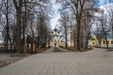 Spaso-Preobrazhensky Cathedral in Uglich of Russia.