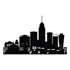 Fototapeta premium Urban exploration Silhouette