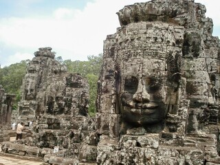 Majestic Bayon Temples, Angkor Wat, Cambodia