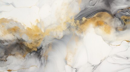 Marble ink abstract art from exquisite original painting for abstract background . Painting was painted on high quality paper texture to create smooth marble background pattern of ombre alcohol ink