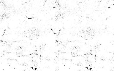 Black grainy texture isolated on white background. Dust overlay. Dark noise granules. Vector design.  Dust overlay textured. Grain noise particles. Rusted white effect.